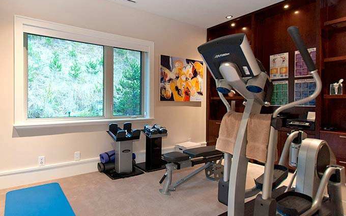 北海装修设计室内家庭健身房，让自己过上健康生活